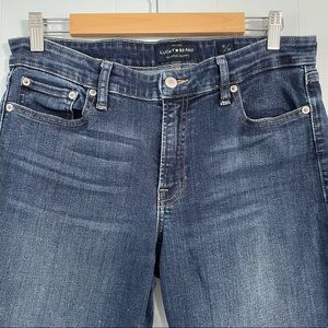 Lucky Brand Sweet Straight Fit Jeans Size 12/31 Medium Wash